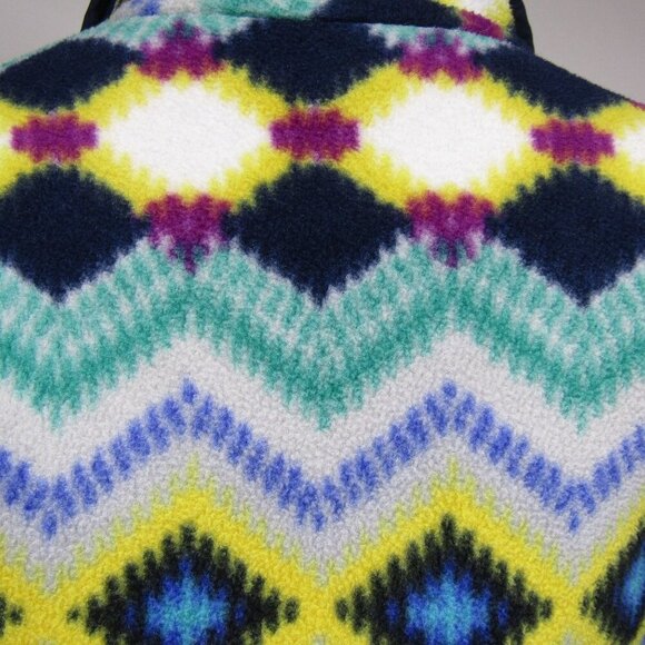 PATAGONIA SYNCHILLA Timber Twist Aztec Southwest Fleece Pullover Gorpcore  XXS - Picture 8 of 13